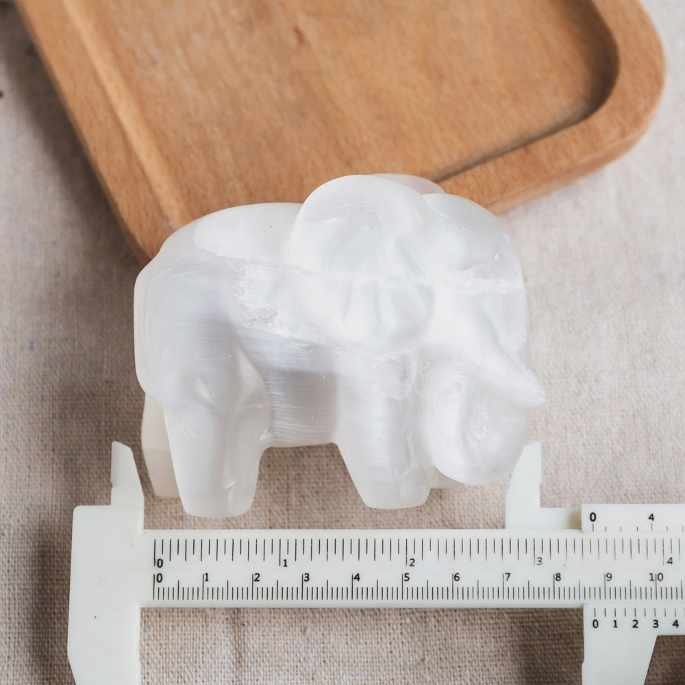 Reikistal Éléphant Sélénite