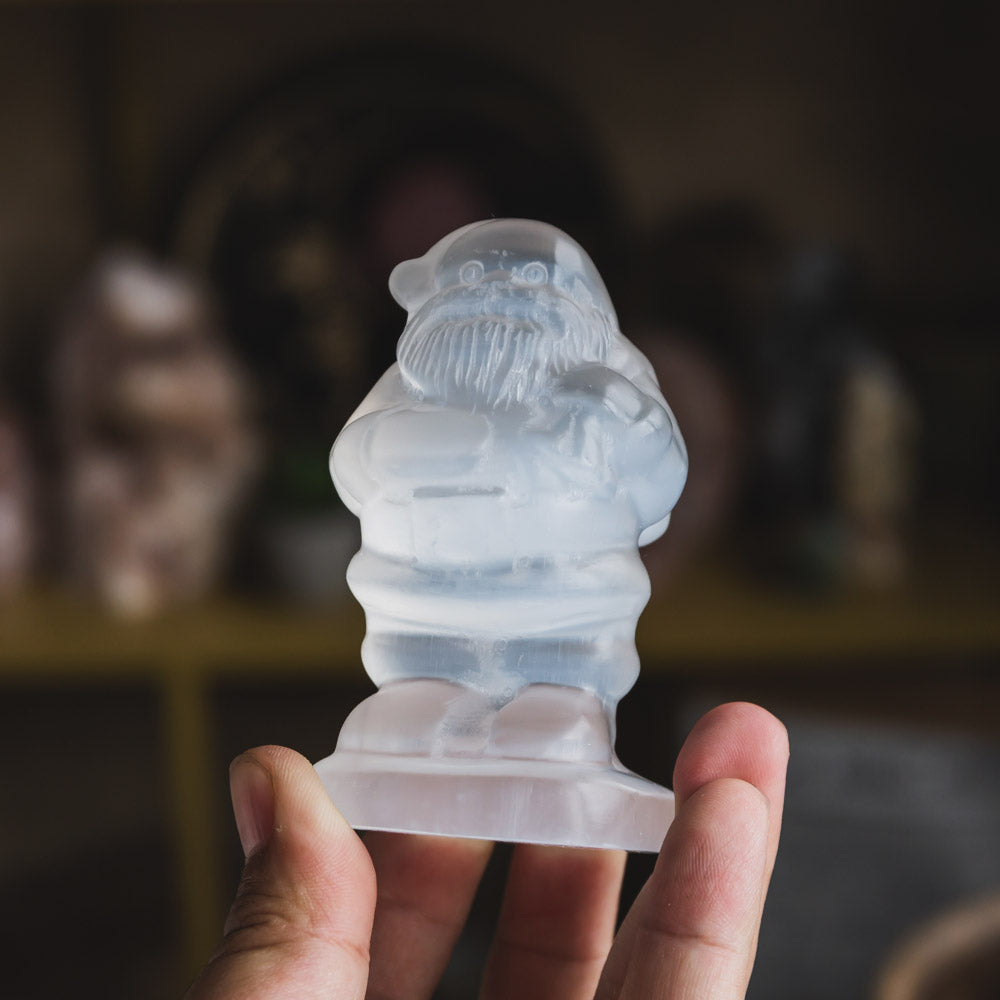 Reikistal Selenite Santa Claus