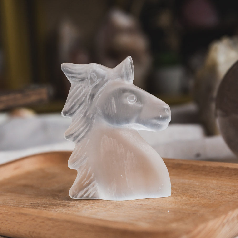 Reikistal Selenite Unicorn