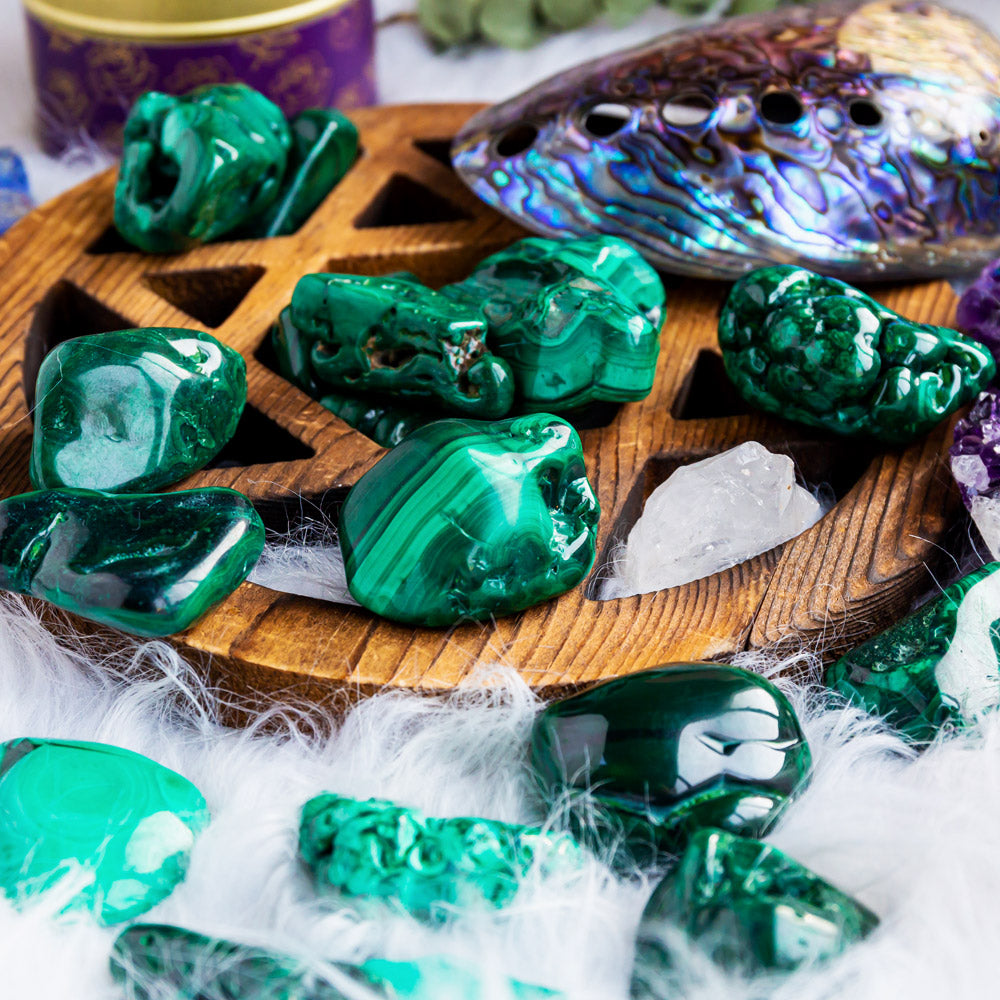 Reikistal Malachite Stone