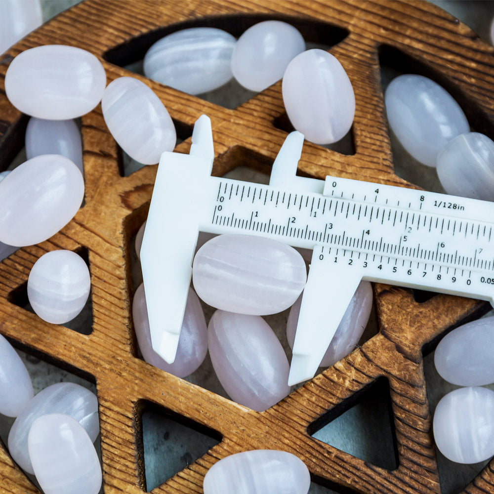 Reikistal Pink Calcite Tumbled Stone