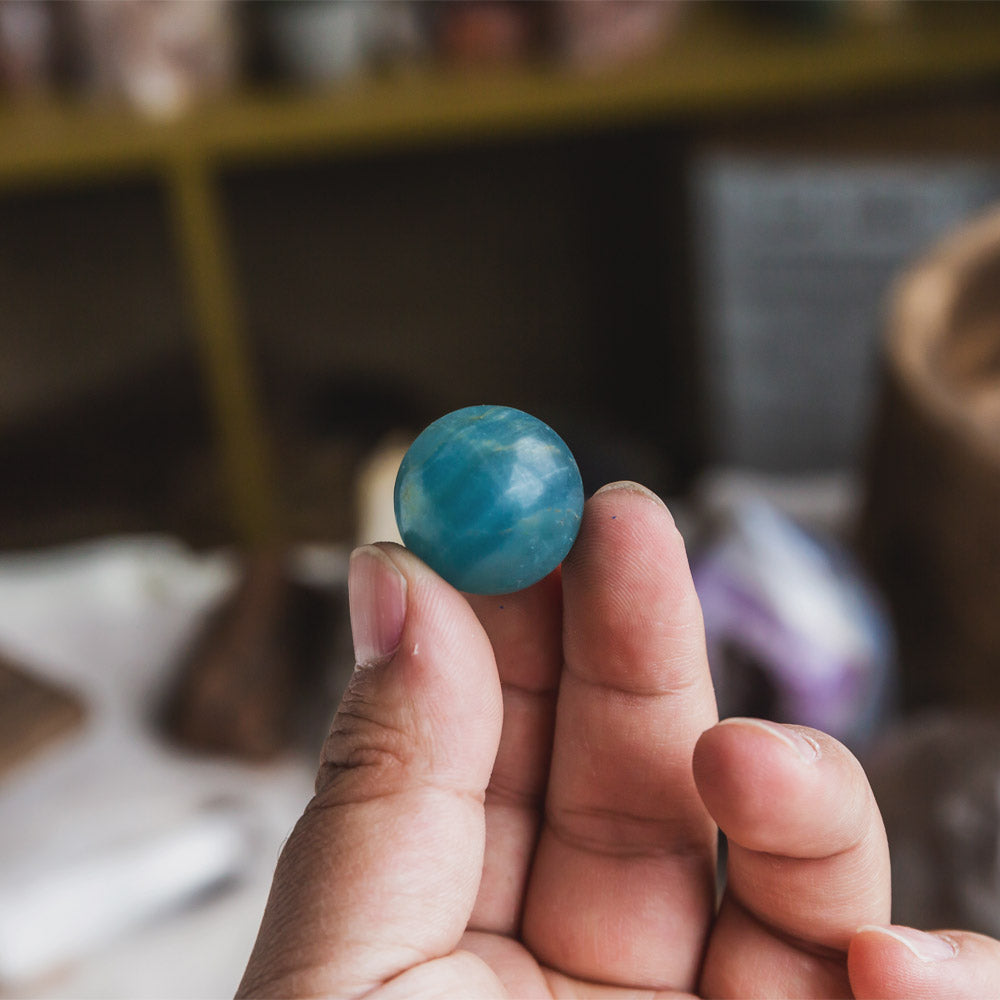 Reikistal Blue Onyx Ball