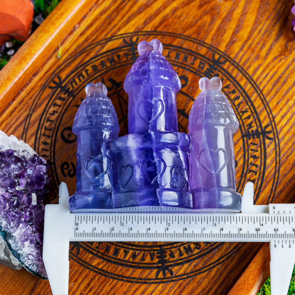 Reikistal Purple Fluorite Castle