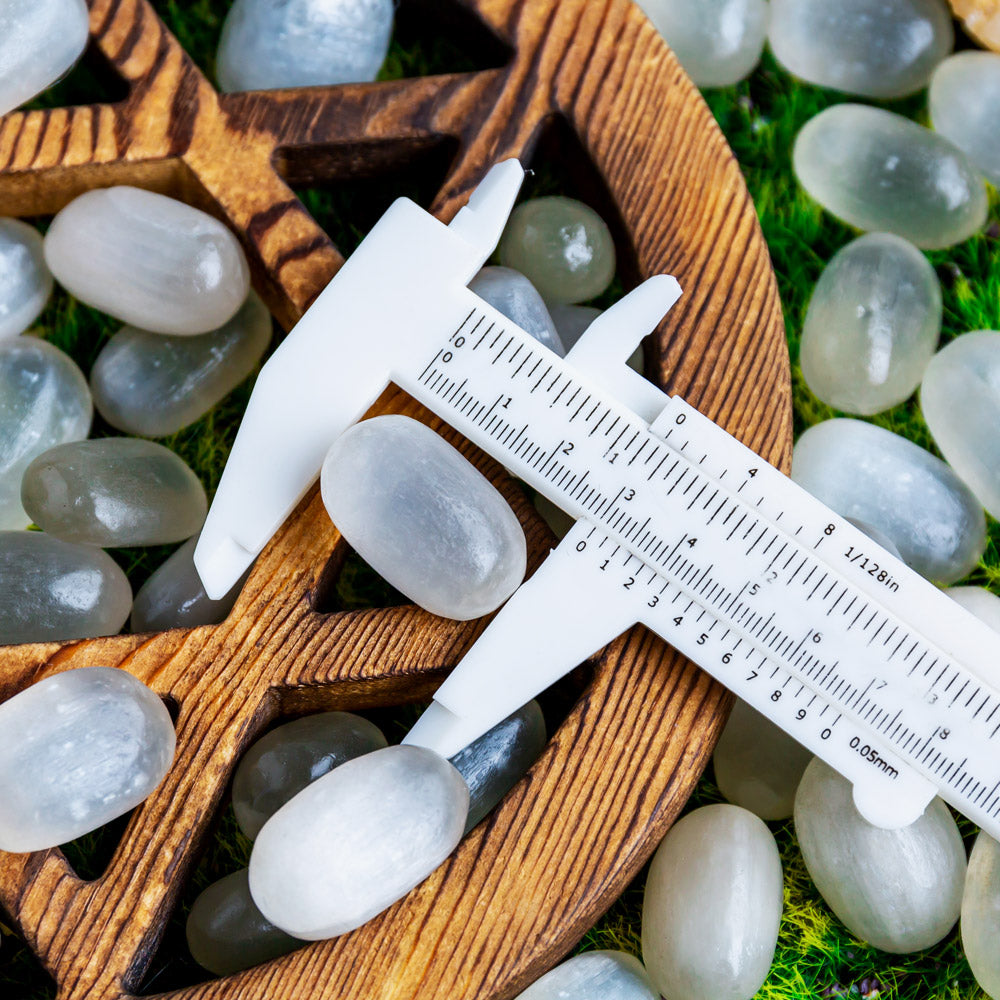 Reikistal Selenite Tumbled Stone