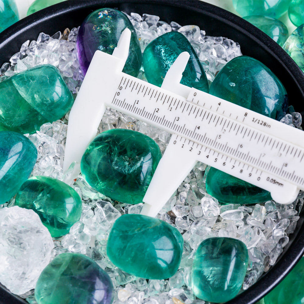 Reikistal Green Fluorite Tumbled Stone