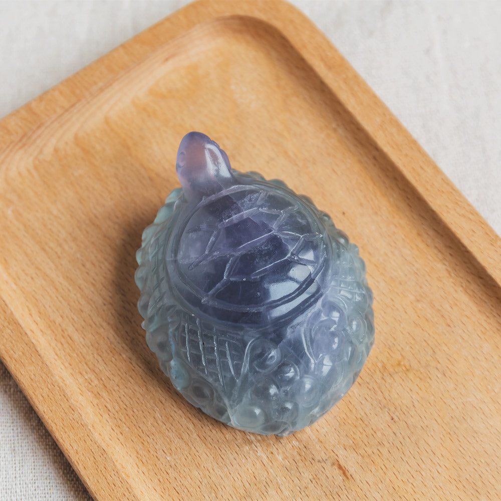 Reikistal Fluorite Turtle