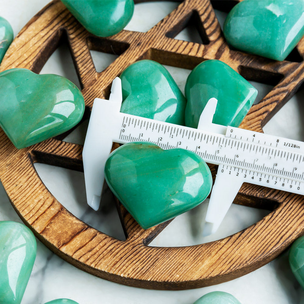 Reikistal Green Aventurine Hearts