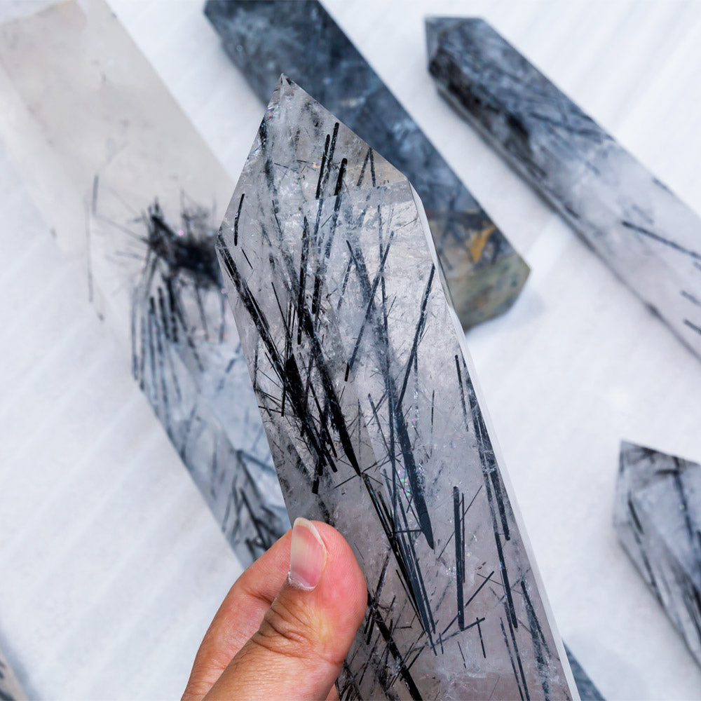 Reikistal Schwarze Turmalinspitze