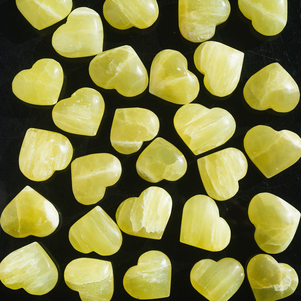 Reikistal Lemon Calcite Heart