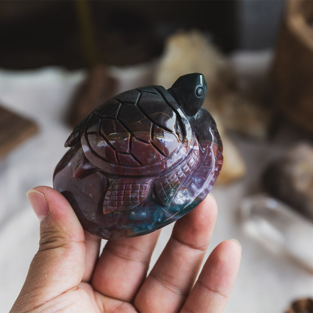 Reikistal Ocean Jasper Turtle