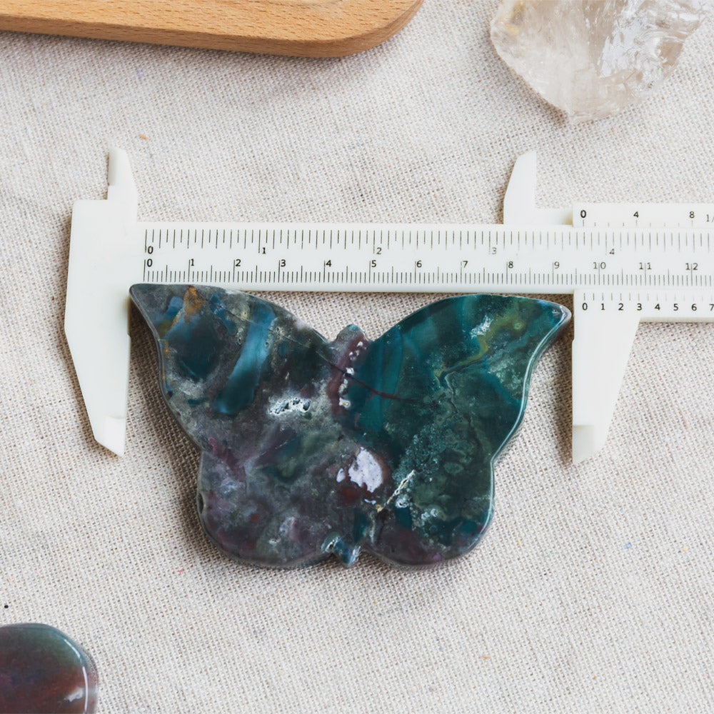 Reikistal Ocean Jasper Butterfly