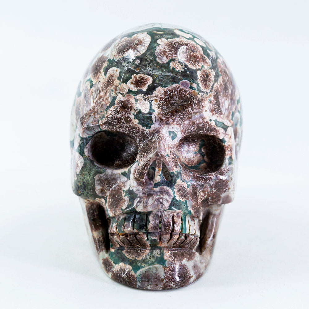 Reikistal Russia Flower Agate Skull