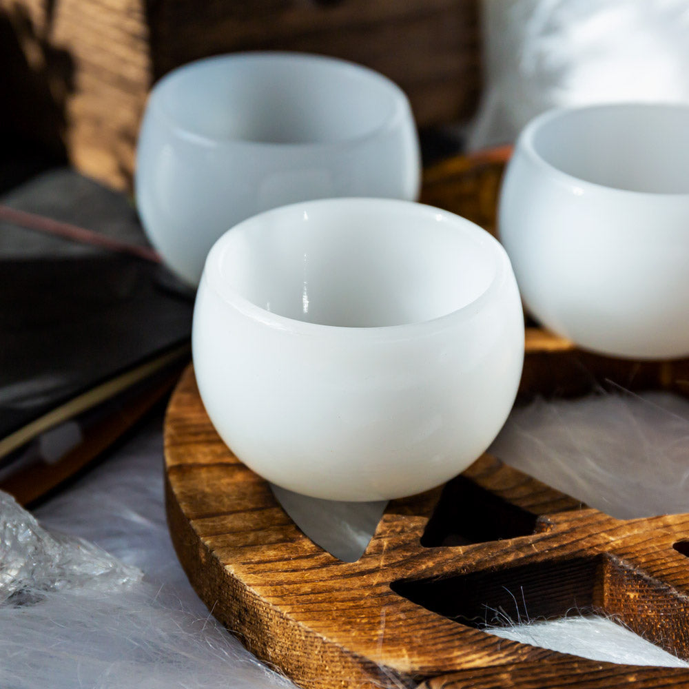 Reikistal White Jade Cup/Bowl