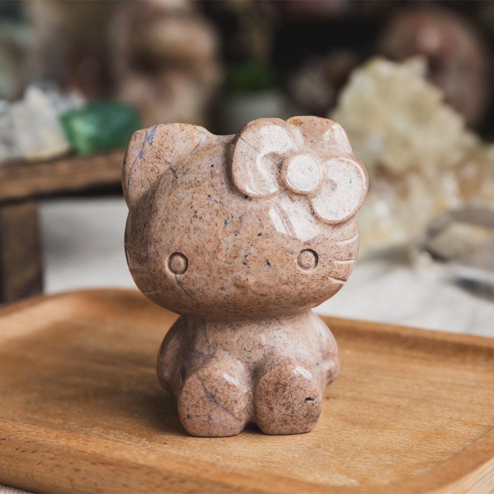 Reikistal Brazil Onyx Hello Kitty