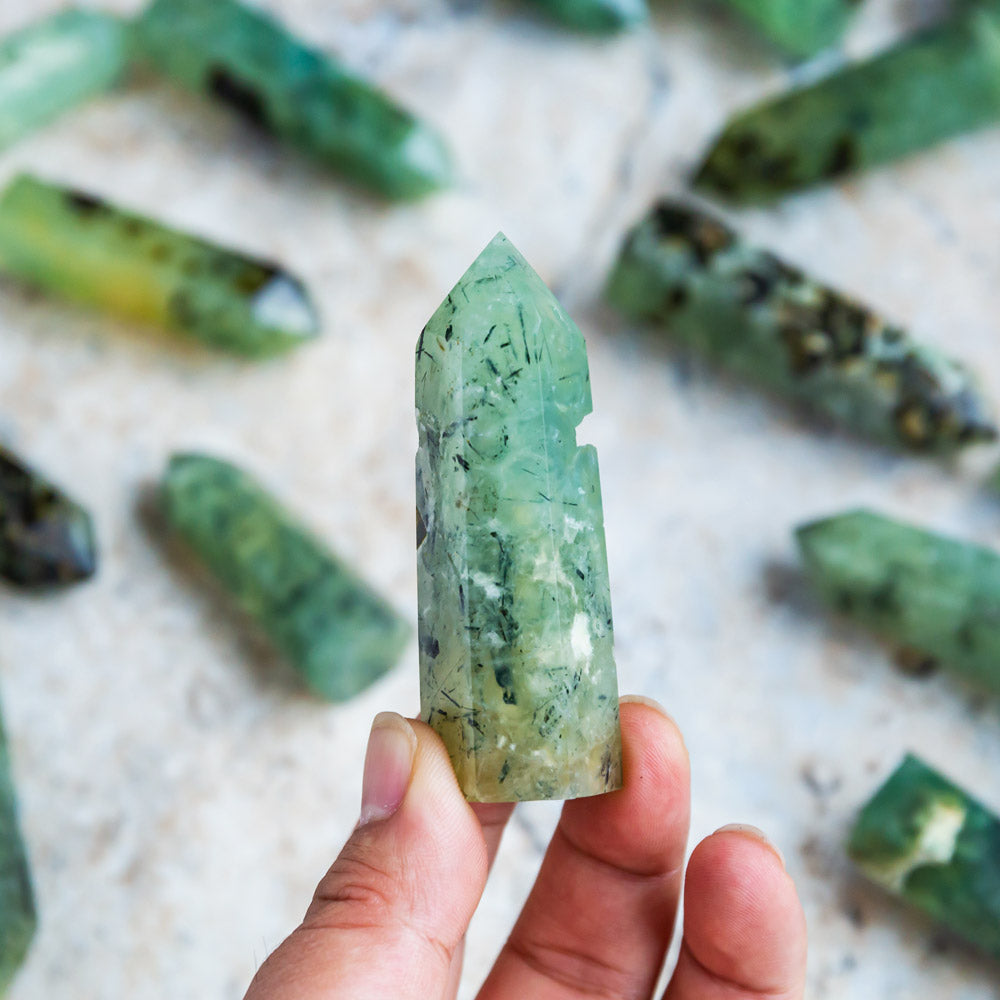 Reikistal Prehnite Point