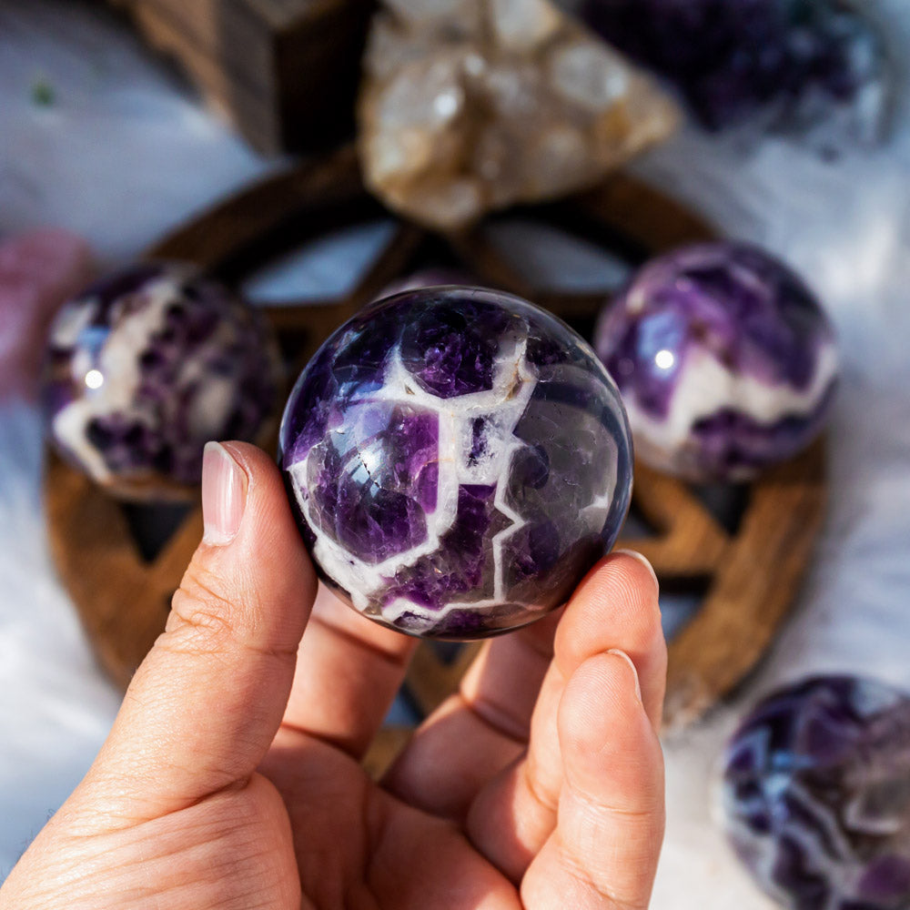 Reikistal Dream Amethyst Sphere