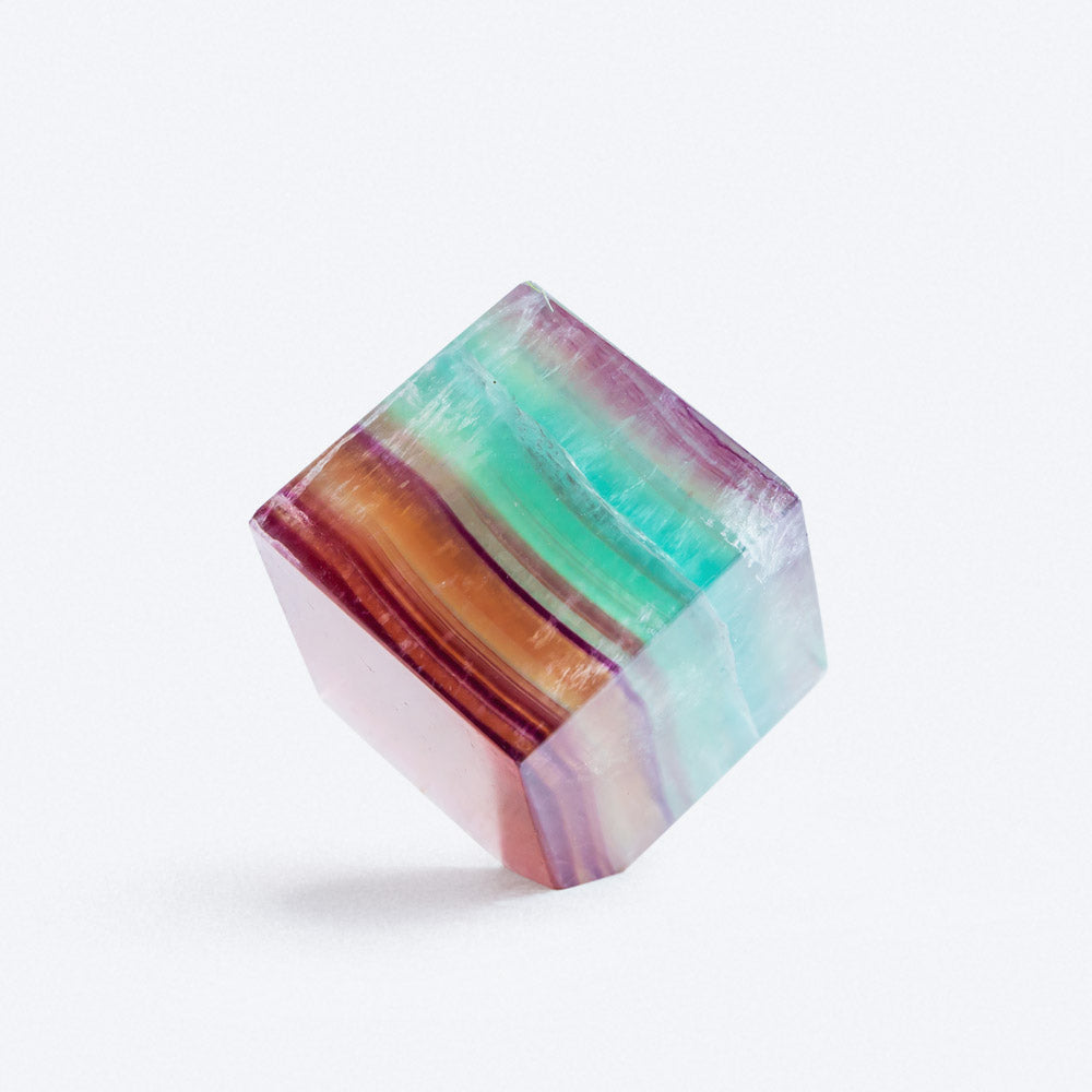 Reikistal Fluorite Cube