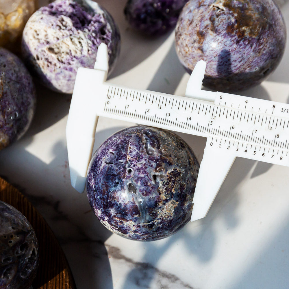 Reikistal Purple Sphalerite Sphere