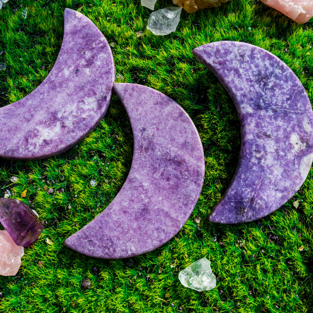 Reikistal Lepidolite Moon