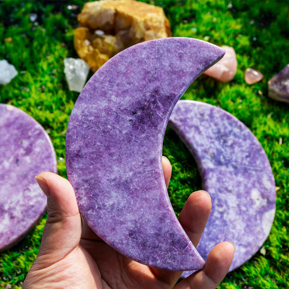 Reikistal Lepidolite Moon