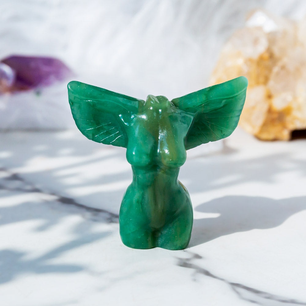 Reikistal Crystal Angel With Wing