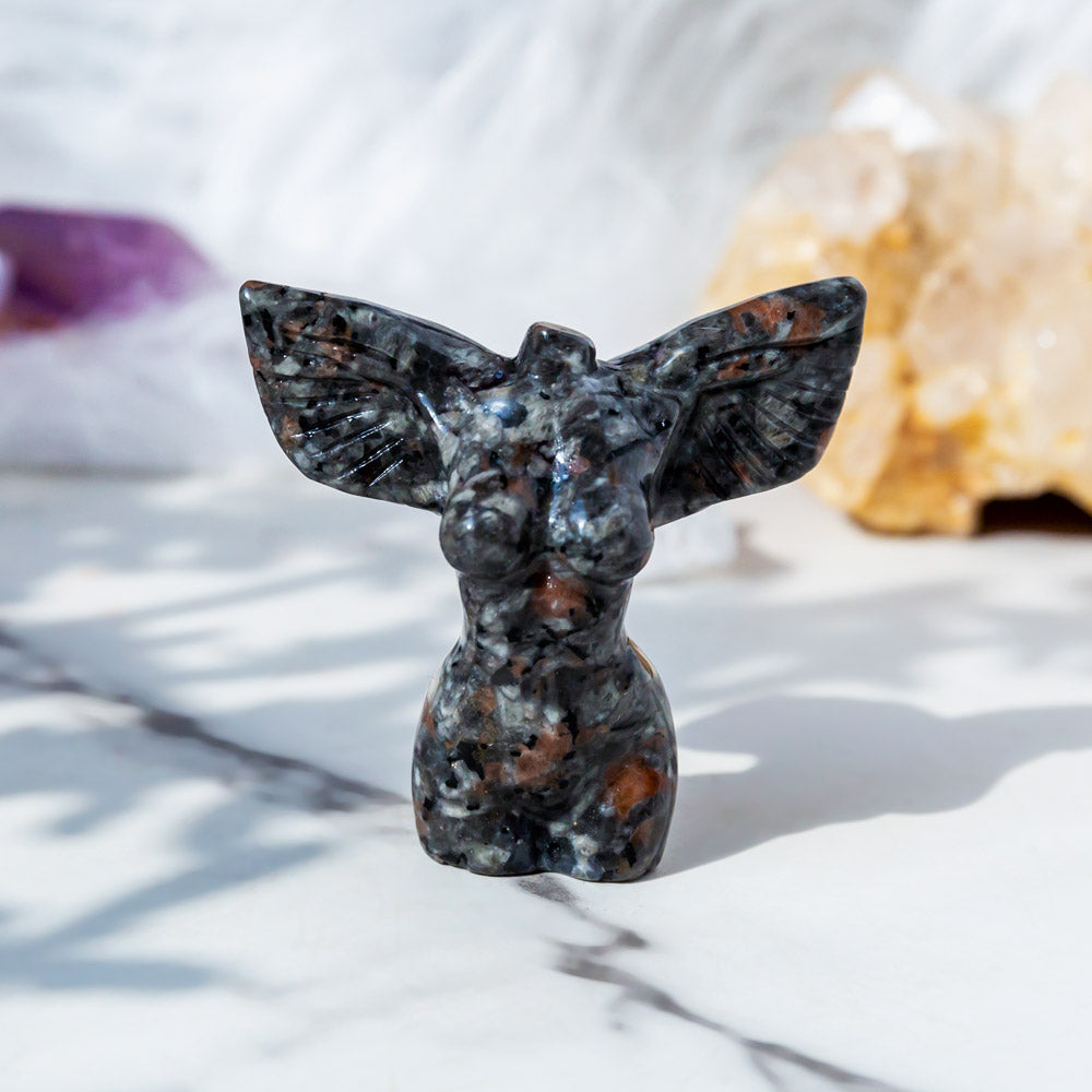 Reikistal Crystal Angel With Wing