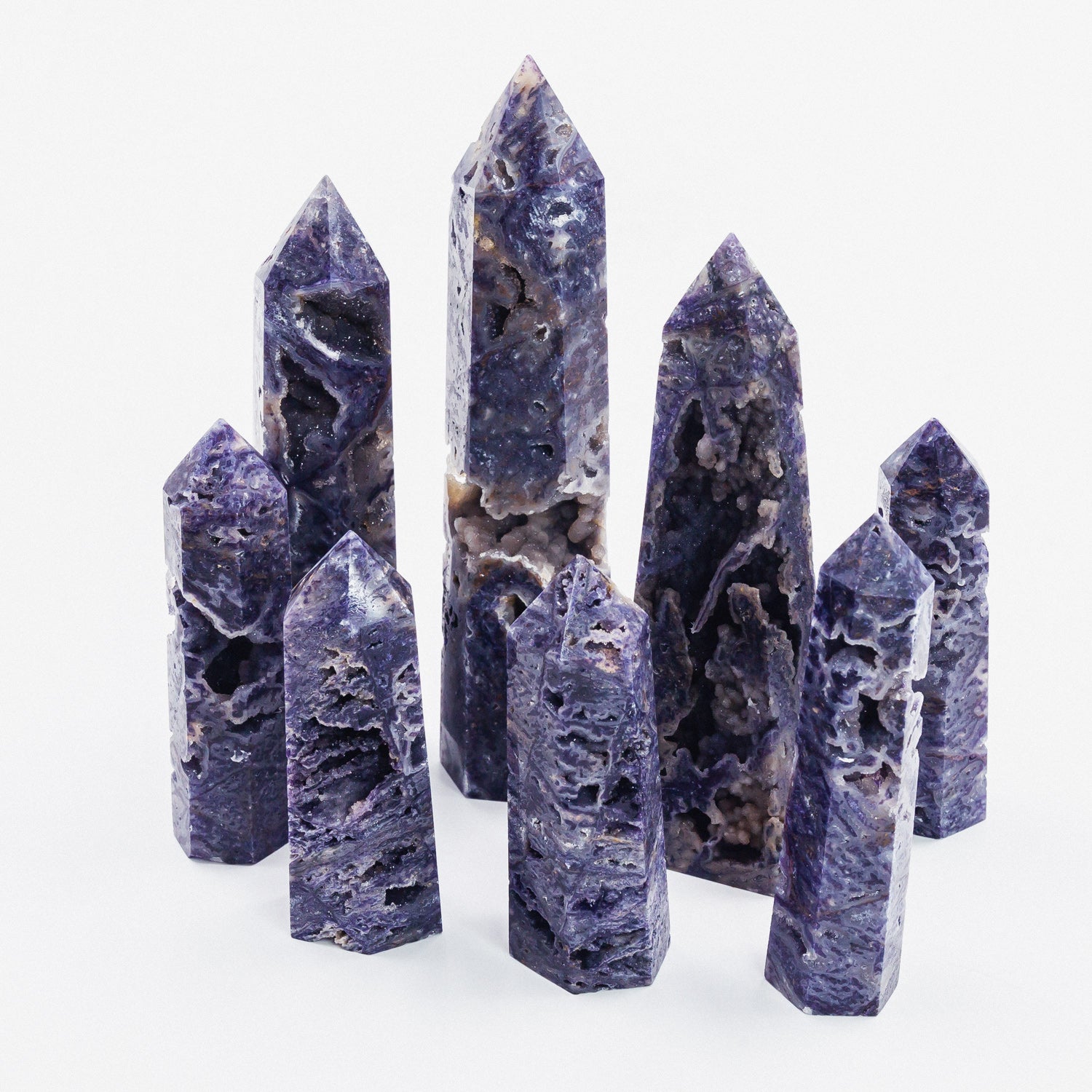 Reikistal Purple Sphalerit Point