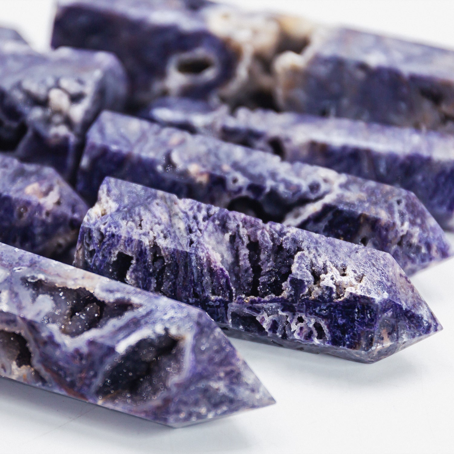 Reikistal Purple Sphalerit Point