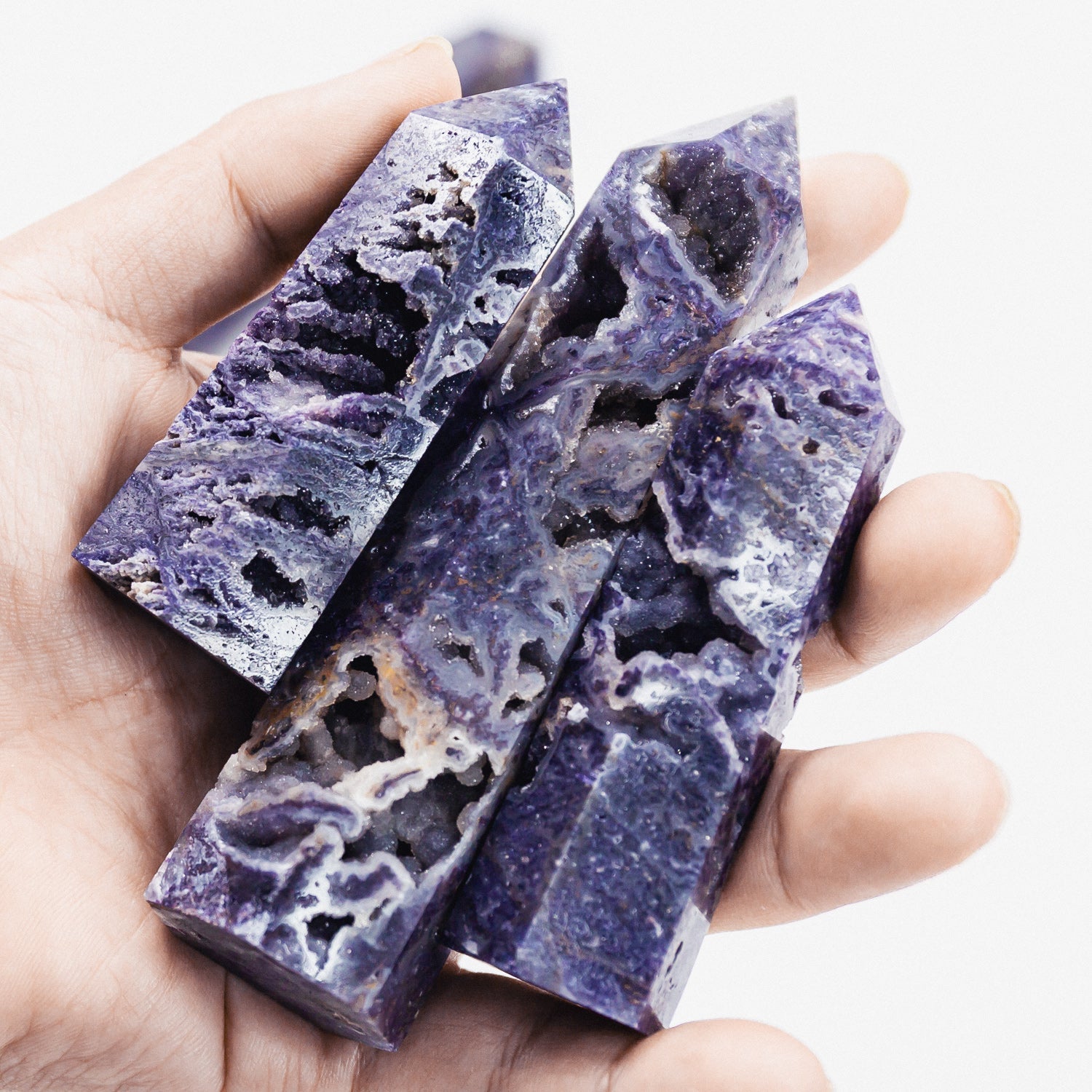 Reikistal Purple Sphalerit Point