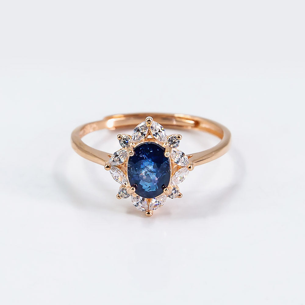 Reikistal Moissanite Ring