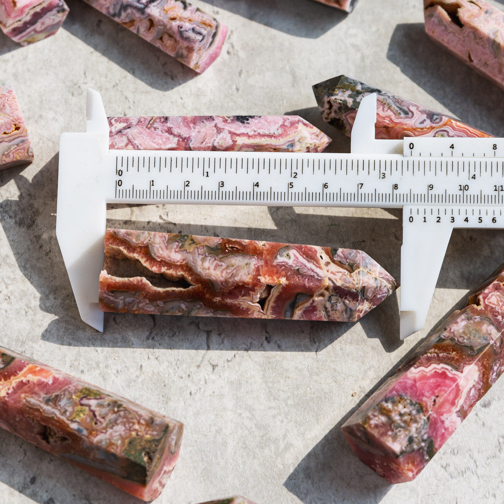 Reikistal Rhodochrosite Point