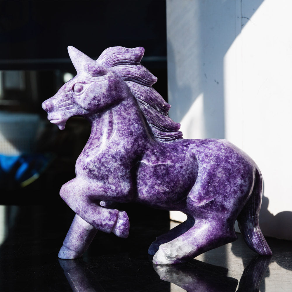 Reikistal Lepidolite Horse