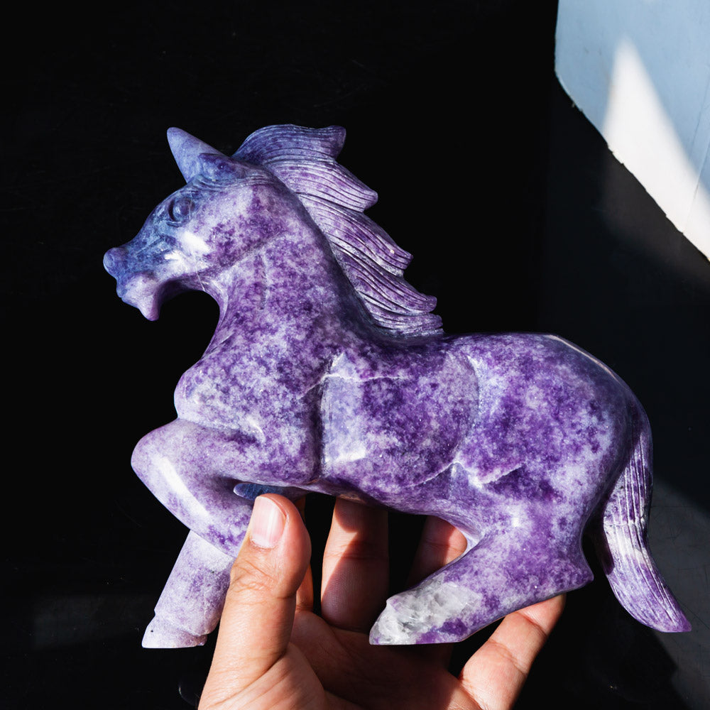 Reikistal Lepidolite Horse