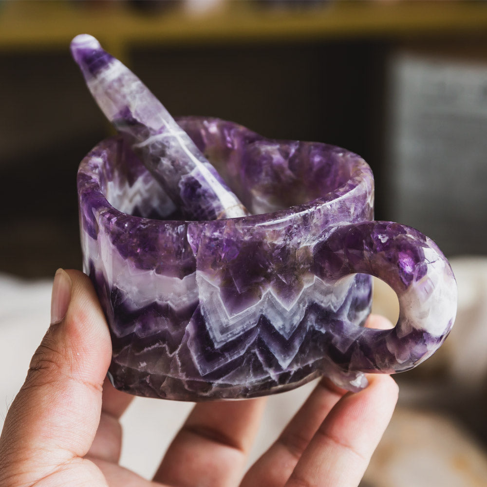 Reikistal Dream Amethyst Heart Cup