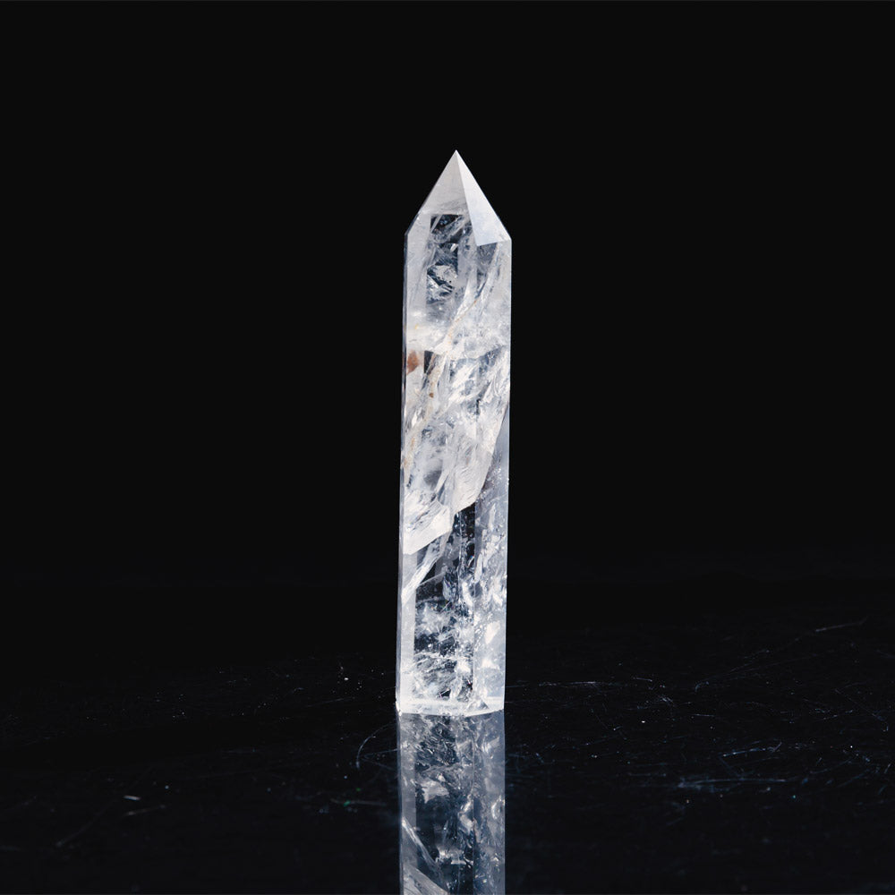 Reikistal 5.5" Clear Quartz Tower