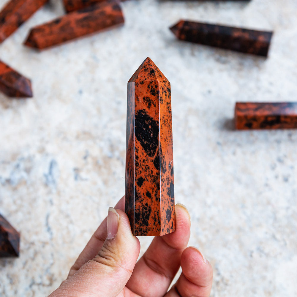 Reikistal Mahogany Obsidian Point