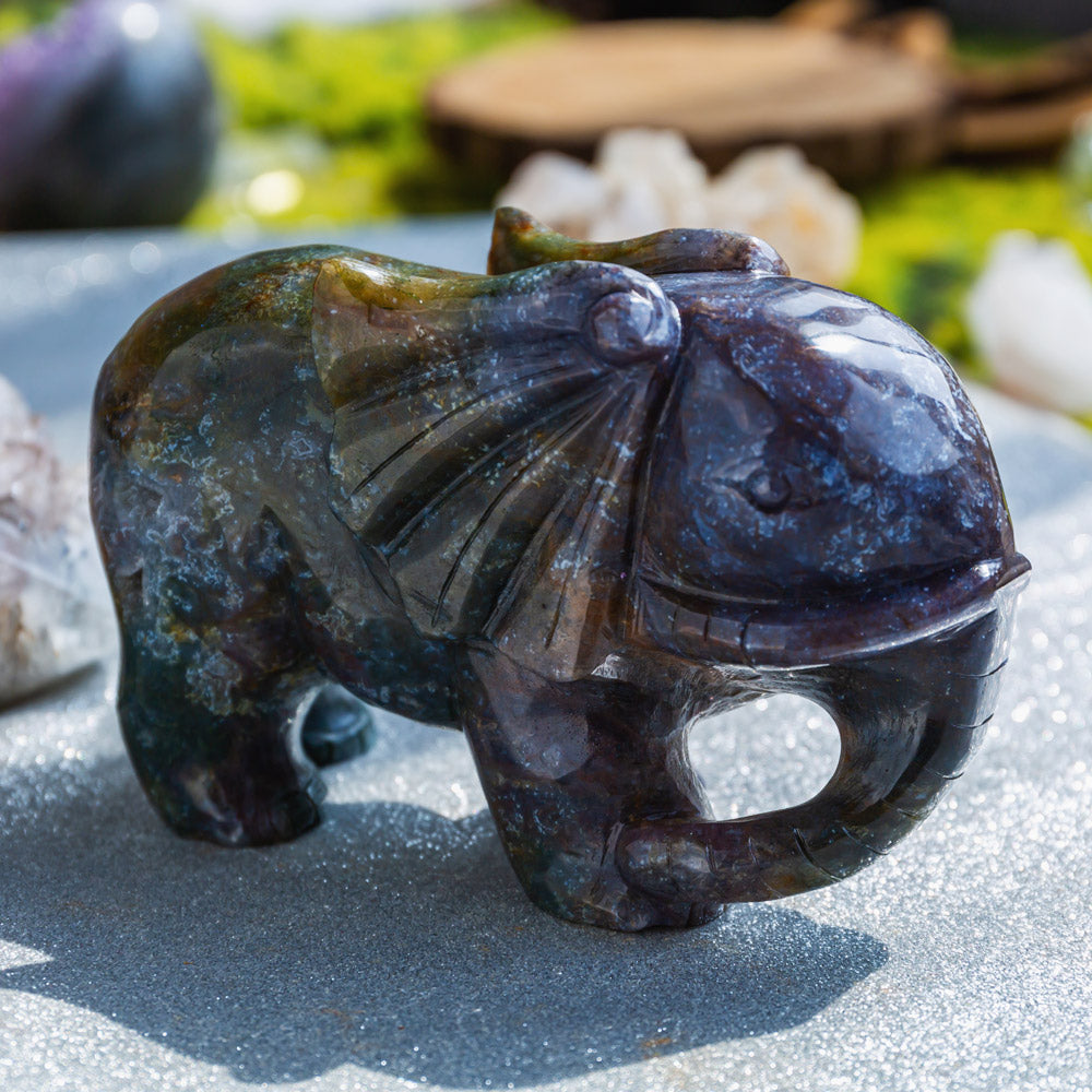 Reikistal Ocean Jasper Elephant