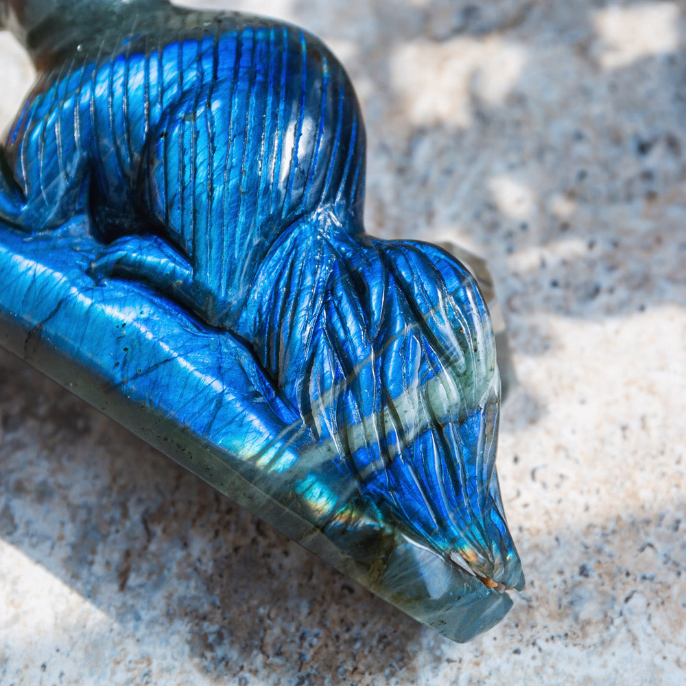 Reikistal Labradorite Squirrel