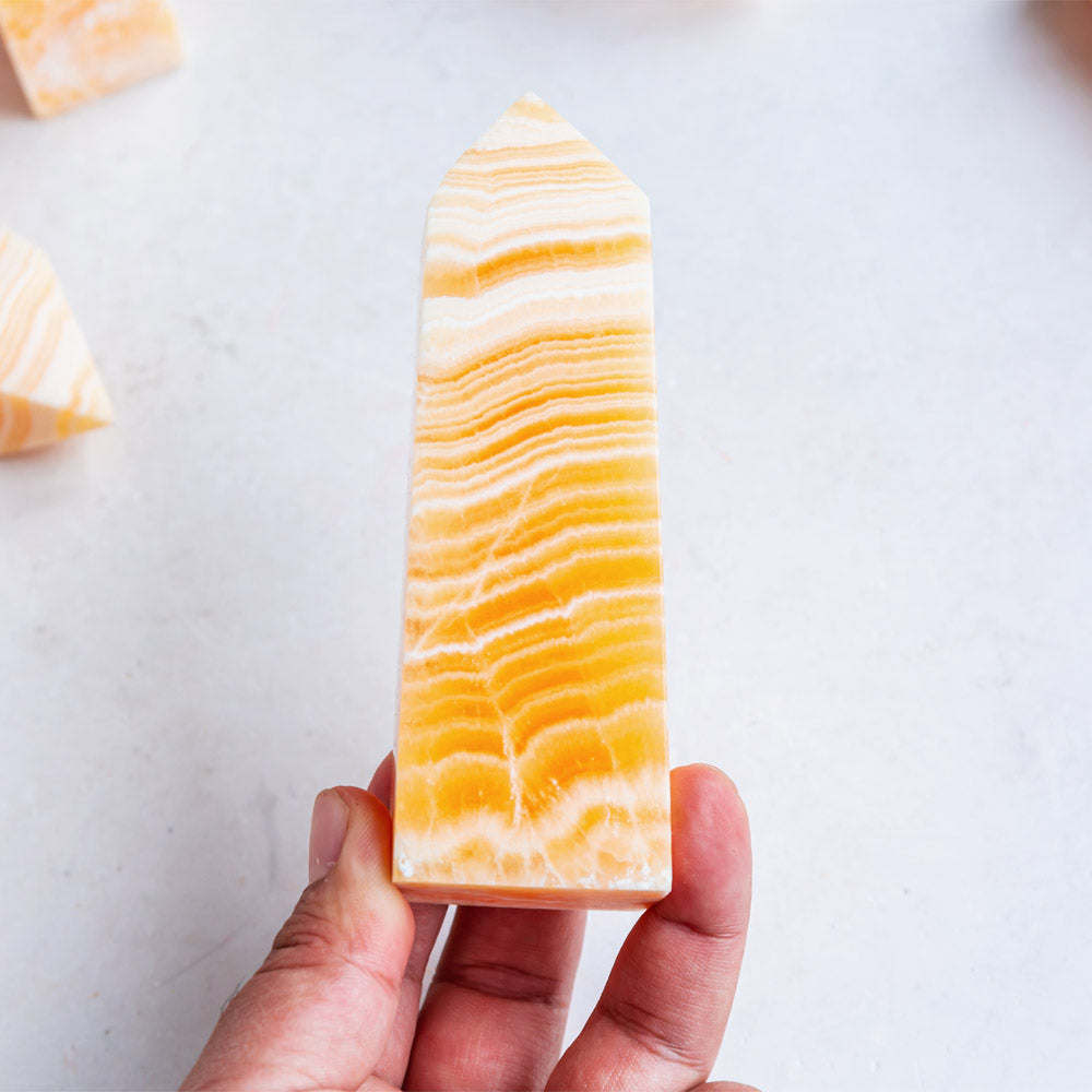 Reikistal Orange Calcite Point
