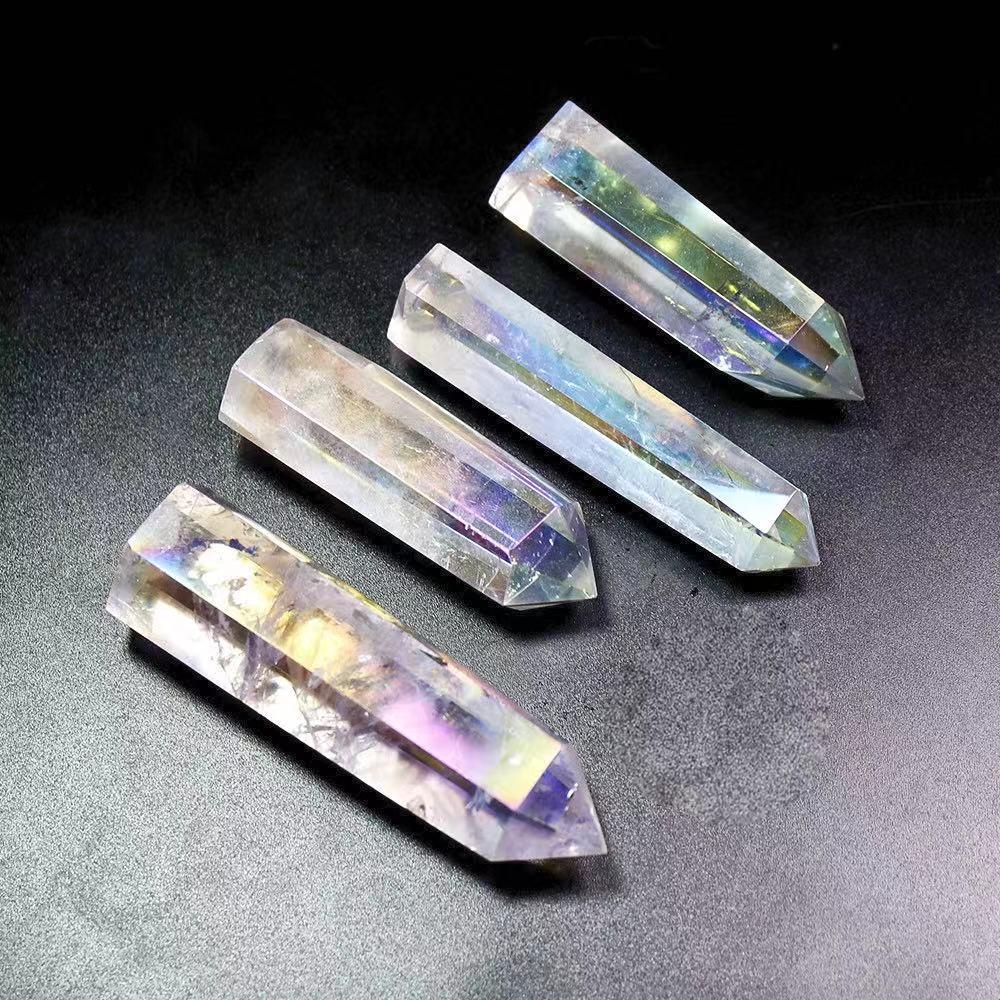 Reikistal Aura Clear Quartz Point