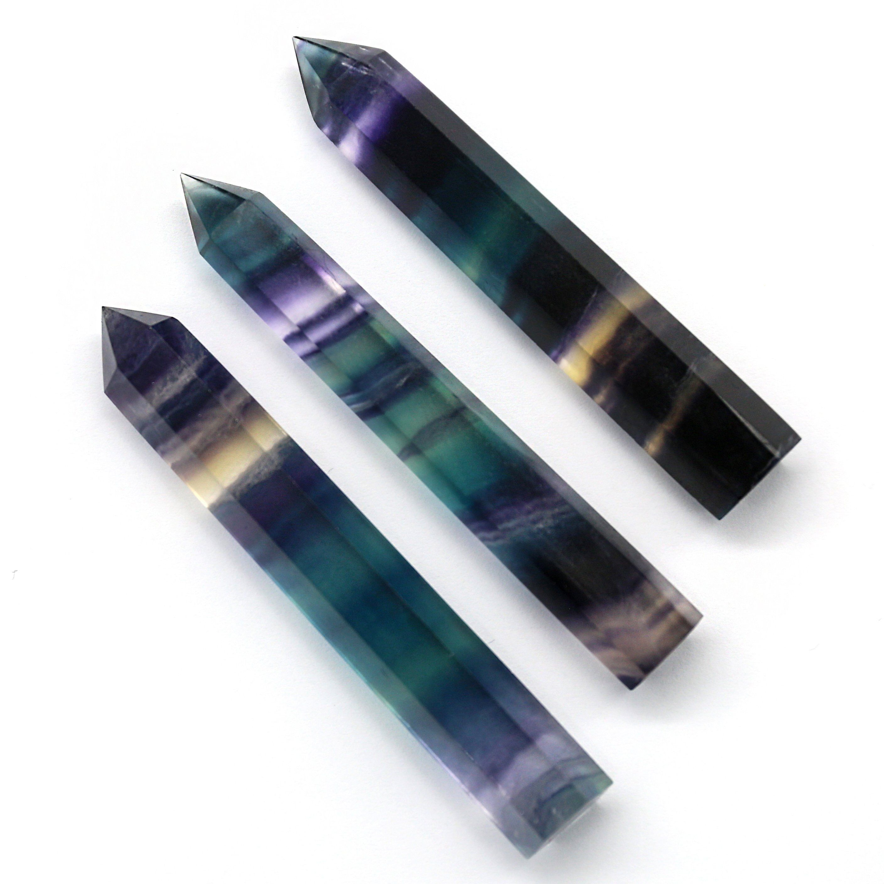 Reikistal Rainbow Fluorite Point