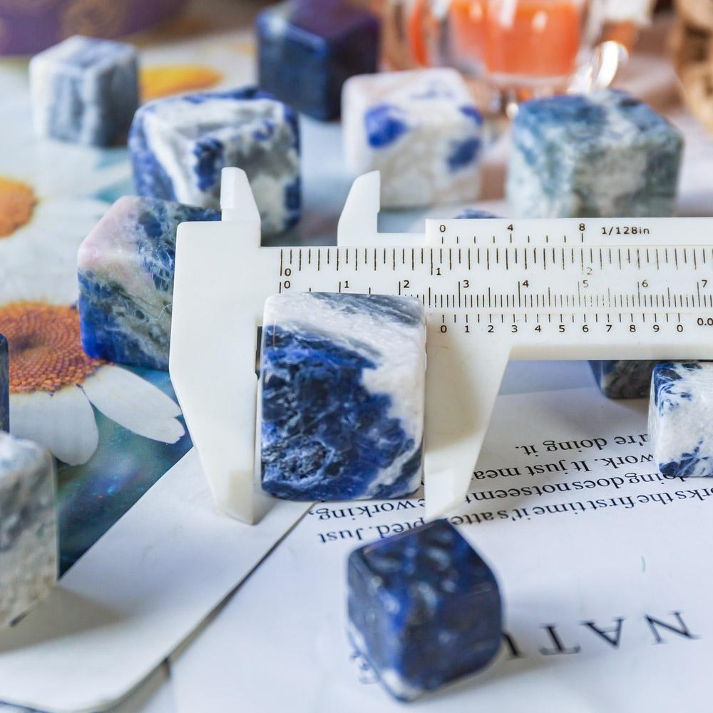 Reikistal Blue Sodalite Cube