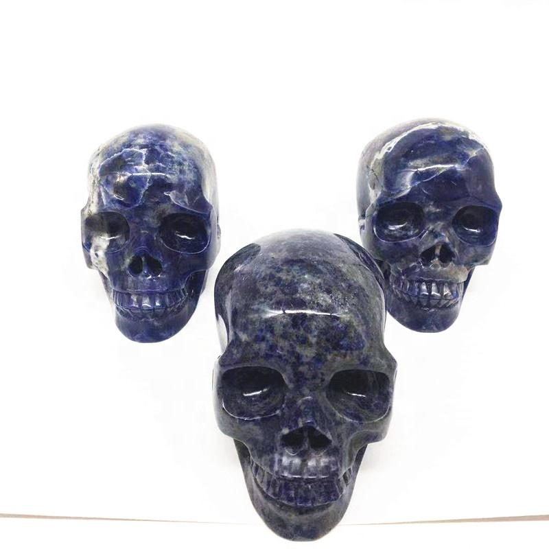 Reikistal Sodalite Skull