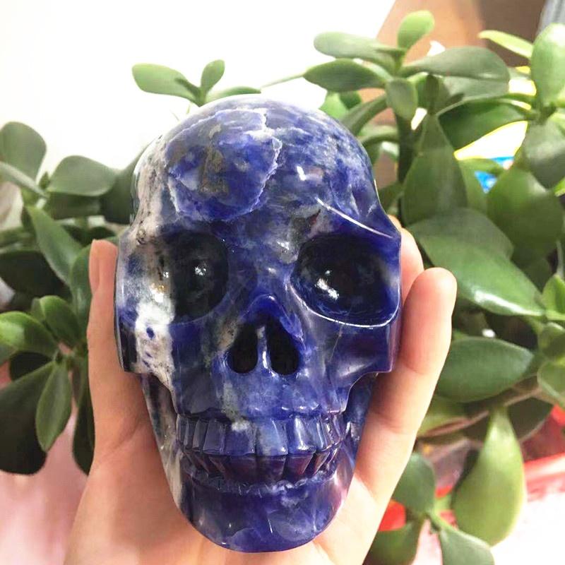 Reikistal Sodalite Skull