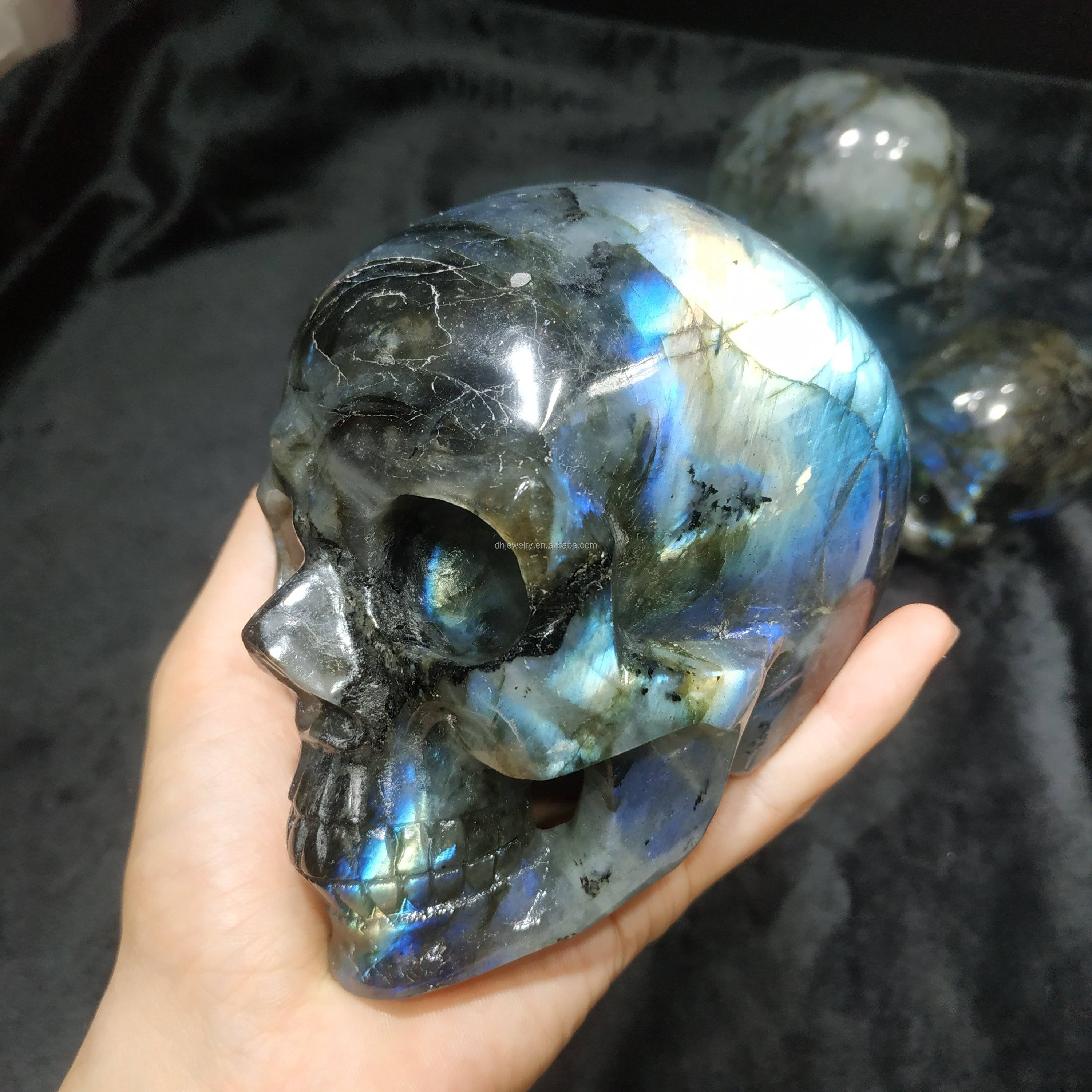 Reikistal Labradorite Skull