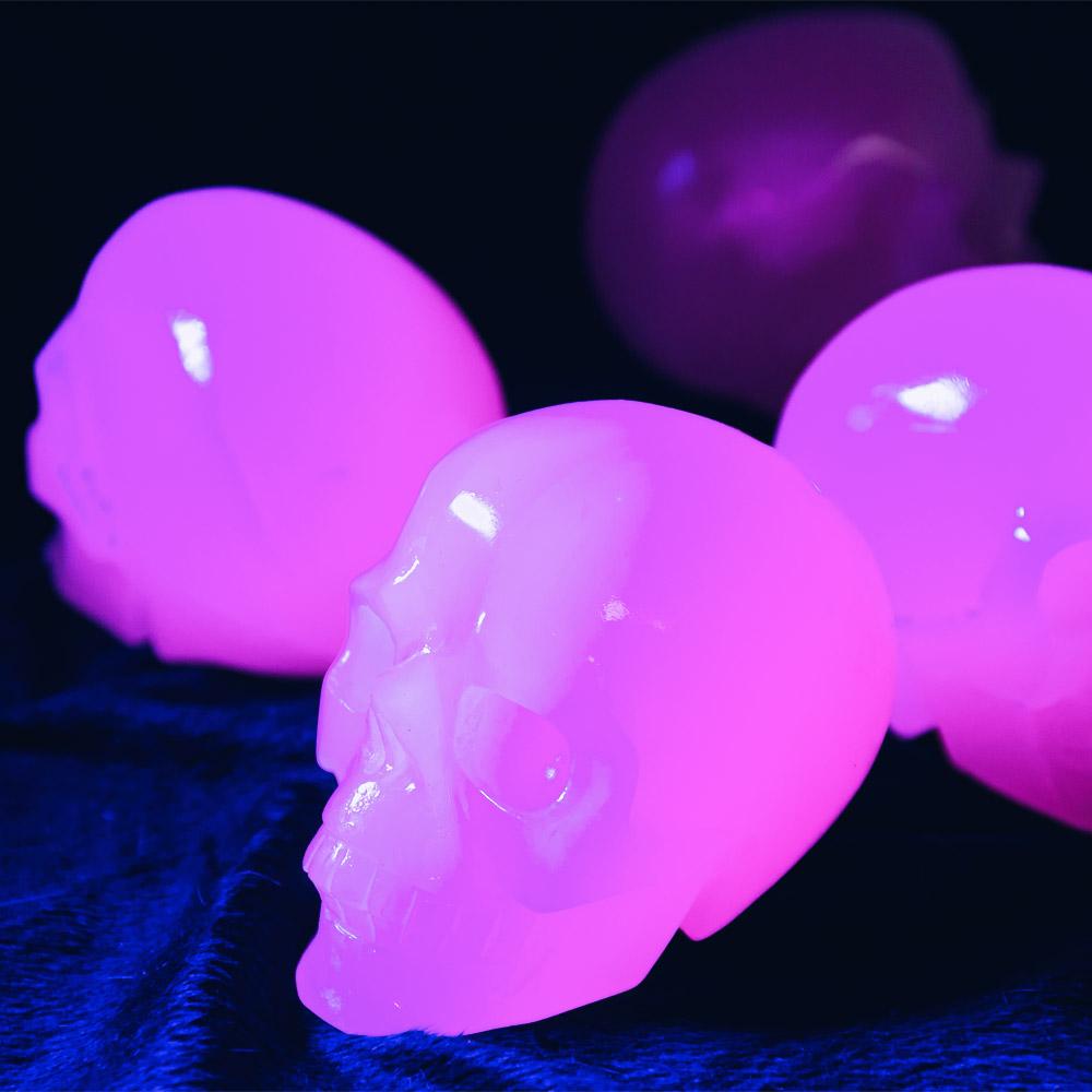 Reikistal Pink Calcite Skull