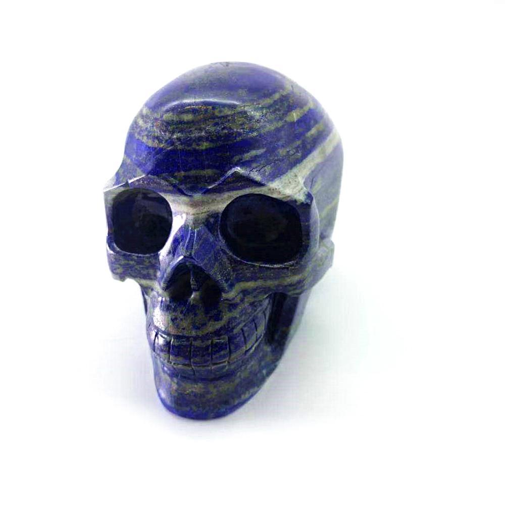 Reikistal Lapis Lazuli Stone Skull