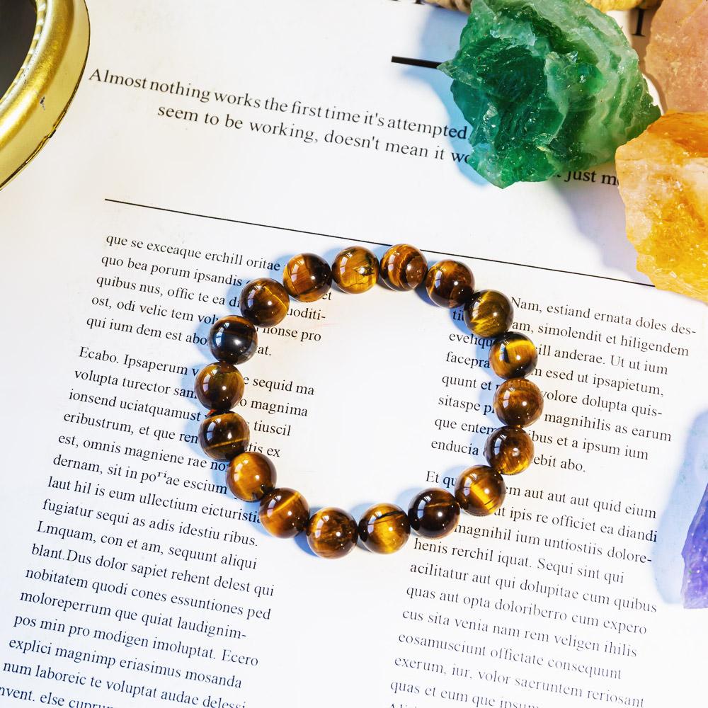 Reikistal Yellow Tigers Eye Bracelet