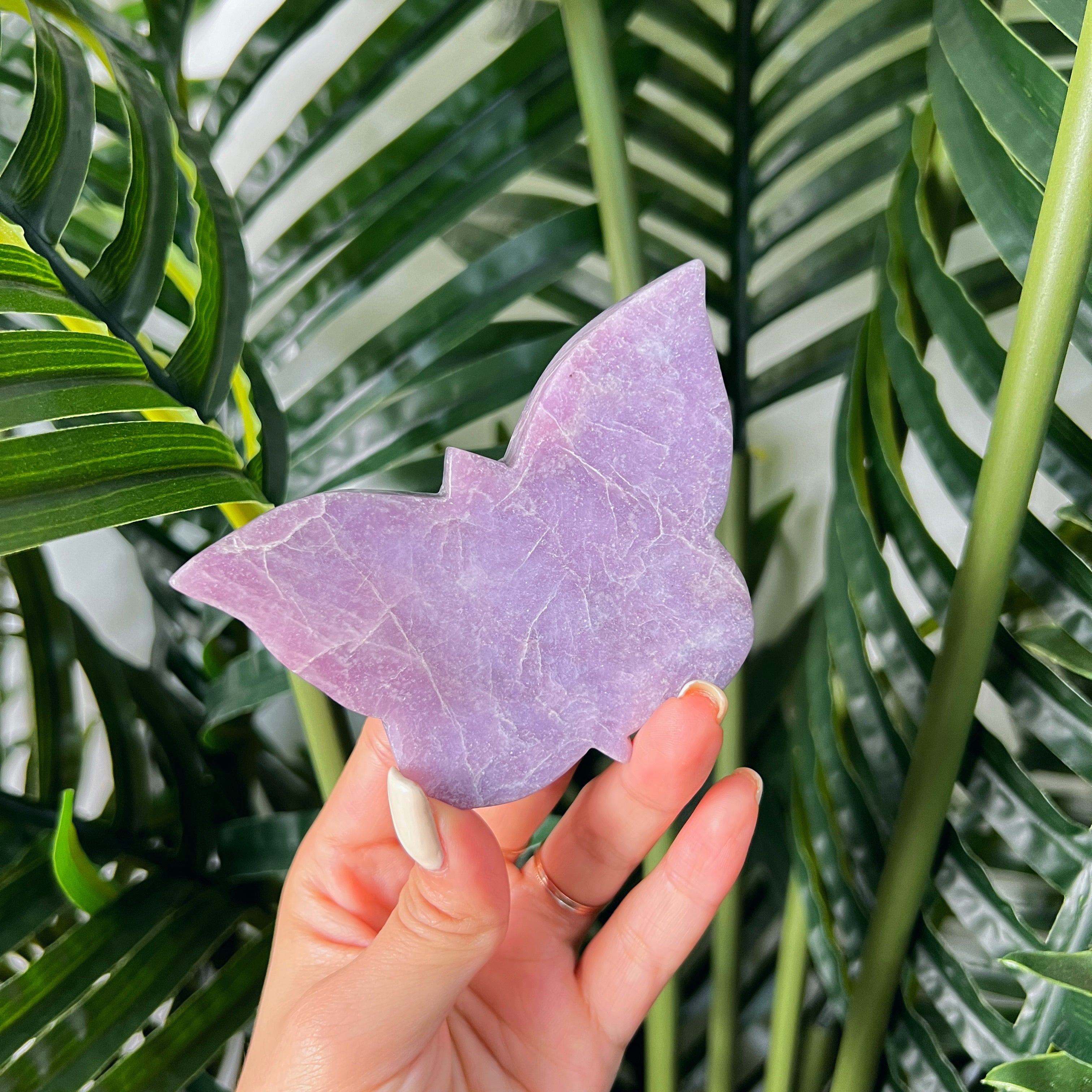 Reikistal Lepidolite Butterfly