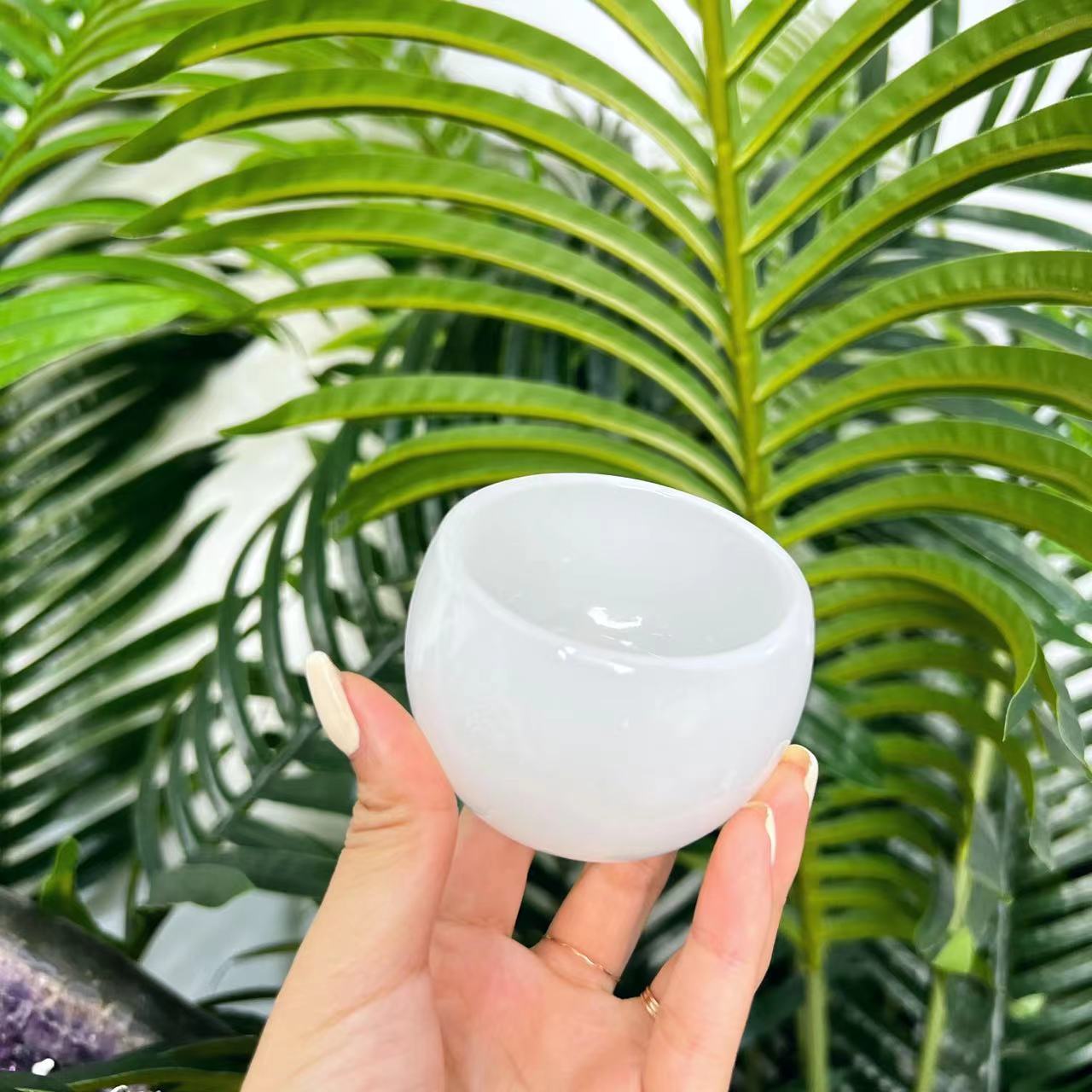 Reikistal White Jade Cup/Bowl
